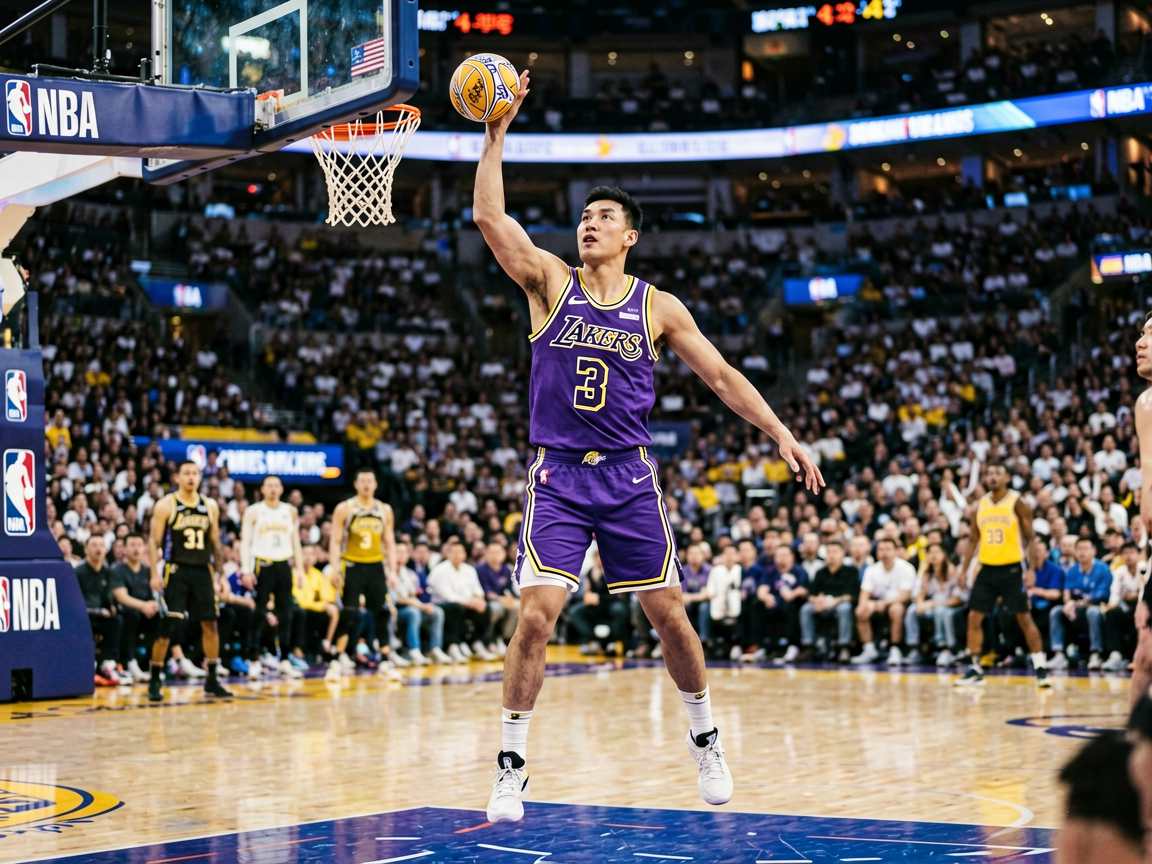 NBA赛场精彩瞬间